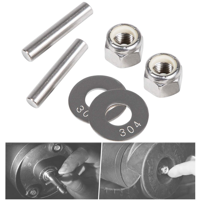 Bonbo MKP-34 Prop & Nut Kit E Perfectly Fits for Minn Kota Trolling Motor MKP-33 MKP-38 Propellers, Including Prop Nuts & Washers 1865019 - Image 1